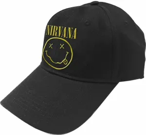 Nirvana Logo & Smiley Gorra de musica
