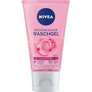 Nivea Cuidado facial Limpieza Gel de baño agua de rosas 150 ml