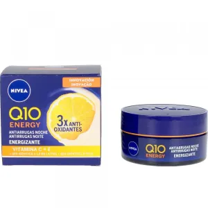 Q10 Energy Antiarrugas Noche Energizante - Nivea Cuidado antiedad y antiarrugas 50 ml