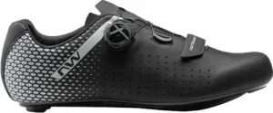 Northwave Core Plus 2 Wide Shoes Black/Silver 42 Zapatillas de ciclismo para hombre