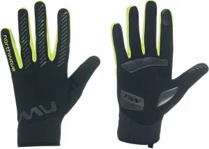Northwave Active Gel Glove Black/Yellow Fluo M Guantes de ciclismo