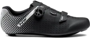 Northwave Core Plus 2 Wide Shoes Black/Silver 43 Zapatillas de ciclismo para hombre