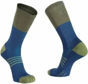 Northwave Extreme Pro High Sock Deep Blue/Forest Green M Calcetines de ciclismo