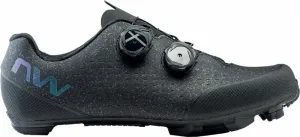 Northwave Rebel 3 Shoes Black/Iridescent 41 Zapatillas de ciclismo para hombre