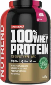 NUTREND 100% Whey Protein Raspberry 2250 g