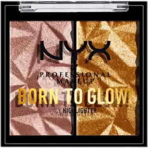 NYX Professional Makeup Born To Glow Icy Highlighter Duo 2 8.2 g