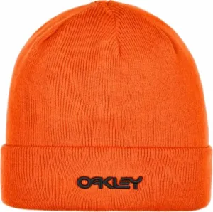 Oakley B1B Logo Beanie Neon Orange UNI Gorros de esquí