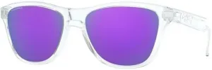 Oakley Frogskins XS 90061453 Polished Clear/Prizm Violet XS Gafas Lifestyle