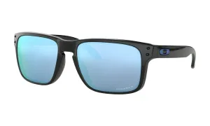 Oakley Holbrook 9102C1 Polished Black/Prizm Deep Water Polarized Gafas Lifestyle