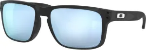 Oakley Holbrook 9102T955 Matte Black Camo/Prizm Deep Water Polarized Gafas Lifestyle