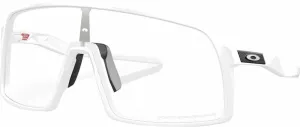 Oakley Sutro 94069937 Matte White/Clear Photochromic Gafas de ciclismo