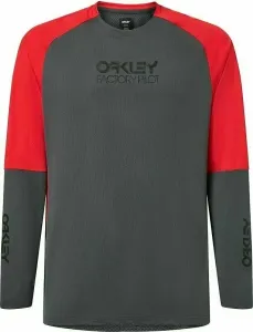 Oakley Factory Pilot MTB LS Jersey II Uniform Gray M Maillot de ciclismo