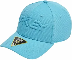 Oakley 6 Panel Stretch Hat Embossed Bright Blue/Blackout L/XL Gorra de beisbol
