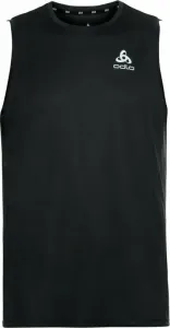 Odlo Men's ESSENTIAL Base Layer Running Singlet Black 2XL Camiseta para correr de manga corta