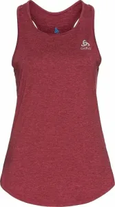 Odlo Women's Run Easy Tank Holly Berry Melange S Camisetas sin mangas para correr