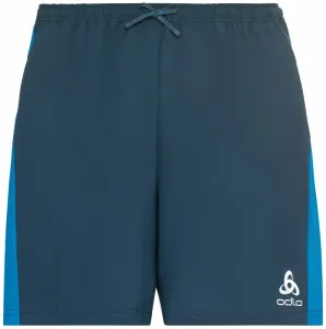 Odlo The Essential 6 inch Running Shorts Blue Wing Teal/Indigo Bunting 2XL Pantalones cortos para correr
