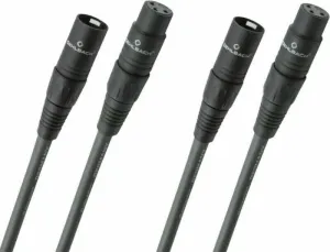 Oehlbach NF 14 Master X 1,25 m Negro Cable de audio Hi-Fi
