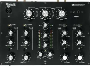 Omnitronic TRM-402 Mesa de mezclas DJ