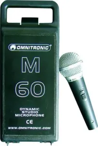 Omnitronic M-60 Micrófono dinámico vocal