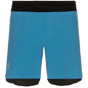 On Running Mens Lightweight Shorts Black/blue XL Black