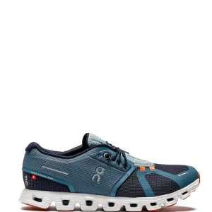 On Running Mens Cloud 5 Plush Shoe Blue UK 11