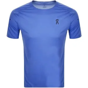 On Running Mens Performance T-shirt Blue M #708086