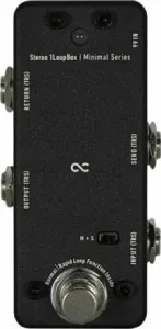 One Control Minimal Series Stereo 1 Loop Box Interruptor de pie