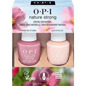 OPI Nature Strong Gift Set Nature Strong Nail Lacquer Knowledge is Flower 15 ml + A Clay in the Life 15 ml 1 Stk