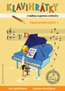 Oplištilová - Hančilová Klavihrátky – s tužkou a gumou u klavíru Music Book