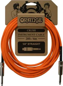 Orange CA036 Naranja 6 m Recto - Recto Cable de instrumento
