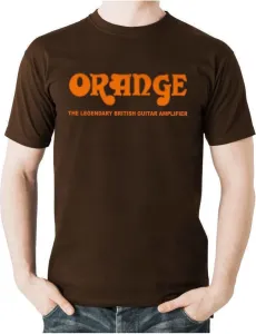 Orange Camiseta de manga corta Classic Marrón L