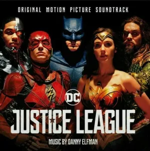 Original Soundtrack - Justice League (Limited Edition) (Reissue) (Orange Red Marbled) (2 LP) Disco de vinilo
