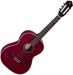 Ortega R121 7/8 Wine Red Guitarra clásica