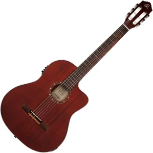 Ortega RCE125MMSN 4/4 Natural Guitarra clásica con preamplificador