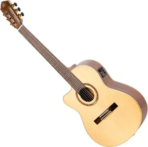 Ortega RCE138-T4-L 4/4 Natural Guitarra clásica con preamplificador