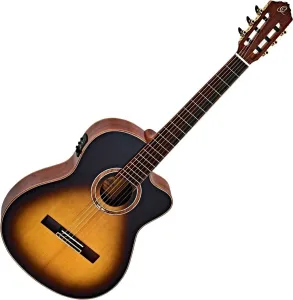 Ortega RCE158 4/4 Tobacco Sunburst Guitarra clásica con preamplificador