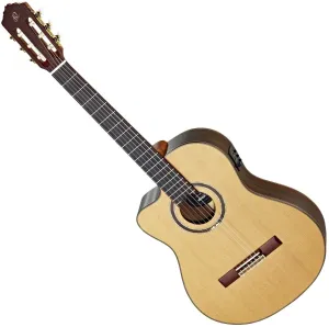Ortega RCE159MN-L Guitarra clásica con preamplificador