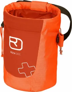Ortovox First Aid Rock Doc Burning Orange Saco y Magnesio para Escalada