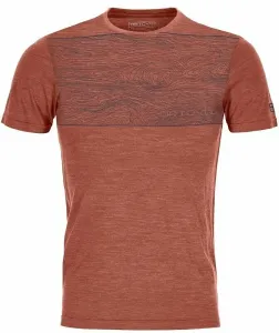 Ortovox 120 Cool Tec Wood T-Shirt M Clay Orange Blend L