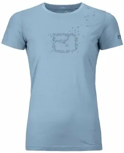 Ortovox 150 Cool Leaves T-Shirt W Light Blue Blend M Camisa para exteriores