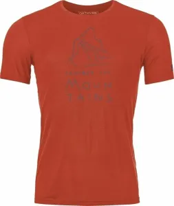 Ortovox 150 Cool MTN Protector TS M Cengia Rossa M Camiseta Camisa para exteriores