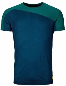 Ortovox 170 Cool Horizontal T-Shirt M Petrol Blue Blend L Camiseta