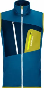 Ortovox Fleece Grid Vest M Heritage Blue XL Chaleco para exteriores