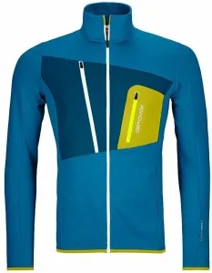Ortovox Fleece Grid Jacket M Heritage Blue XL Sudadera con capucha para exteriores