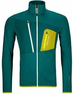 Ortovox Fleece Grid Jacket M Pacific Green L Sudadera con capucha para exteriores