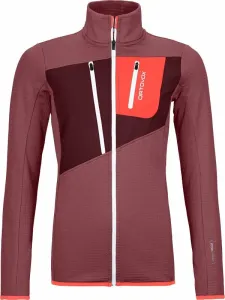 Ortovox Fleece Grid Jacket W Mountain Rose XS Sudadera con capucha para exteriores