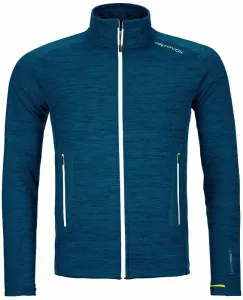 Ortovox Fleece Light Jacket M Petrol Blue Blend M Sudadera con capucha para exteriores