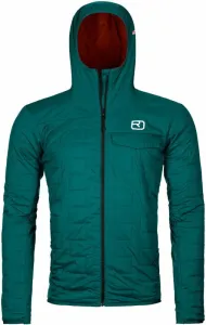 Ortovox Swisswool Piz Badus Jacket M Pacific Green S Chaqueta para exteriores