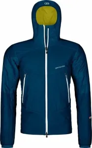 Ortovox Westalpen Swisswool Jacket M Petrol Blue XL Chaqueta para exteriores