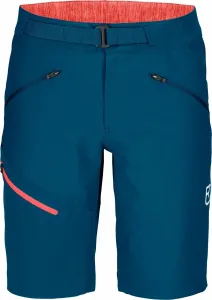 Ortovox Pantalones cortos para exteriores Brenta Shorts W Petrol Blue L